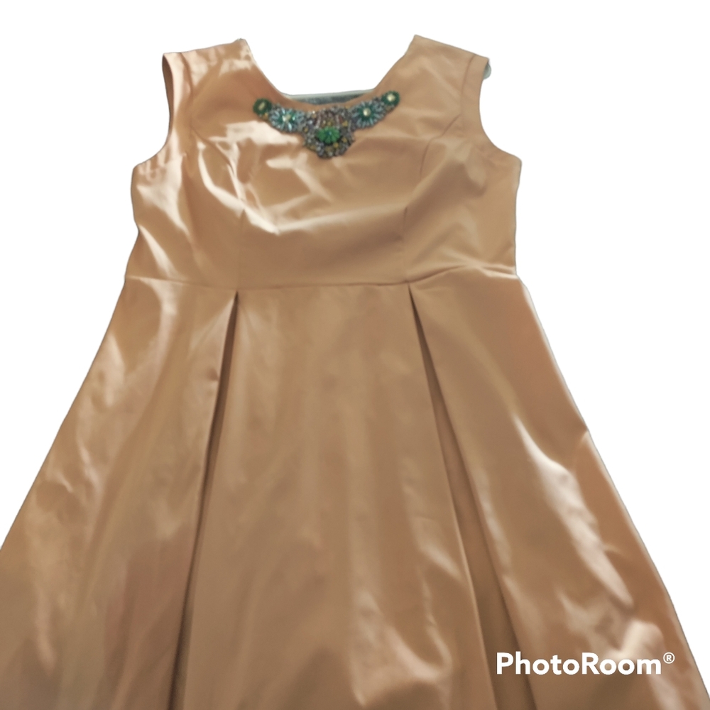 Pink party dress
